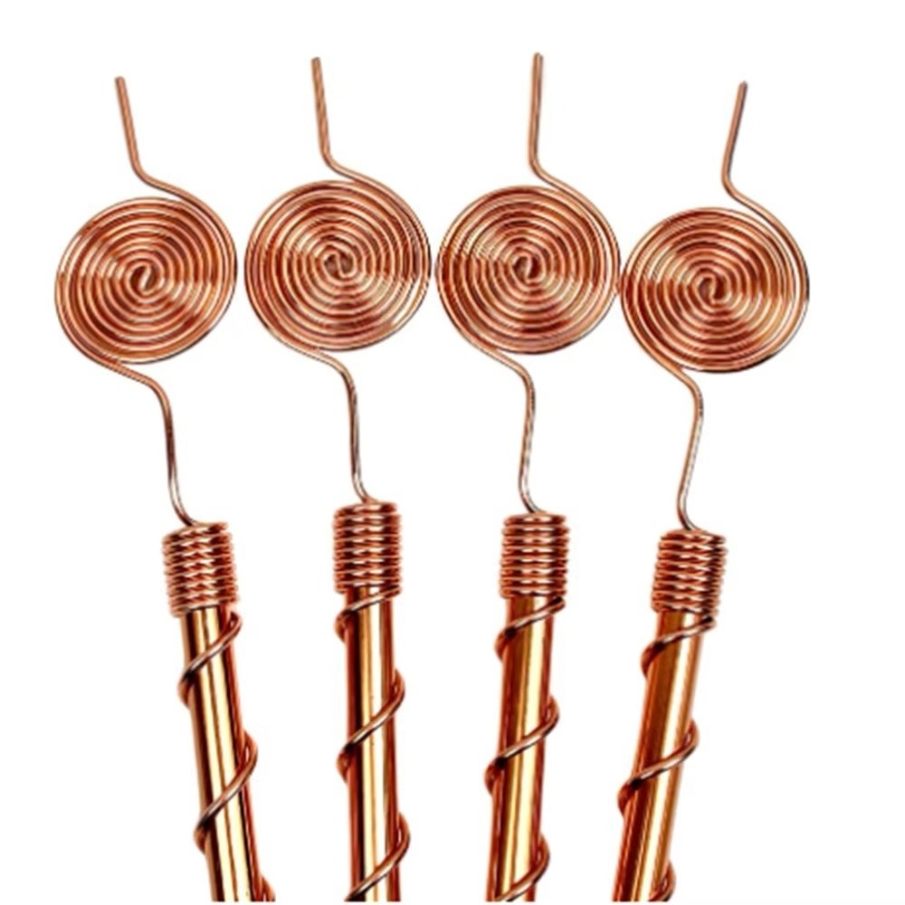 Plant Support Stake - Nowe, spiralne, miedziane podpórki do roślin,