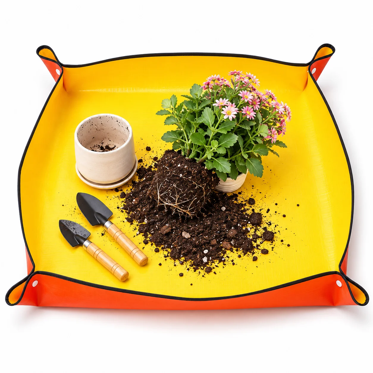 Repotting Mat - Wodoodporna mata do przesadzania roślin, wykonana