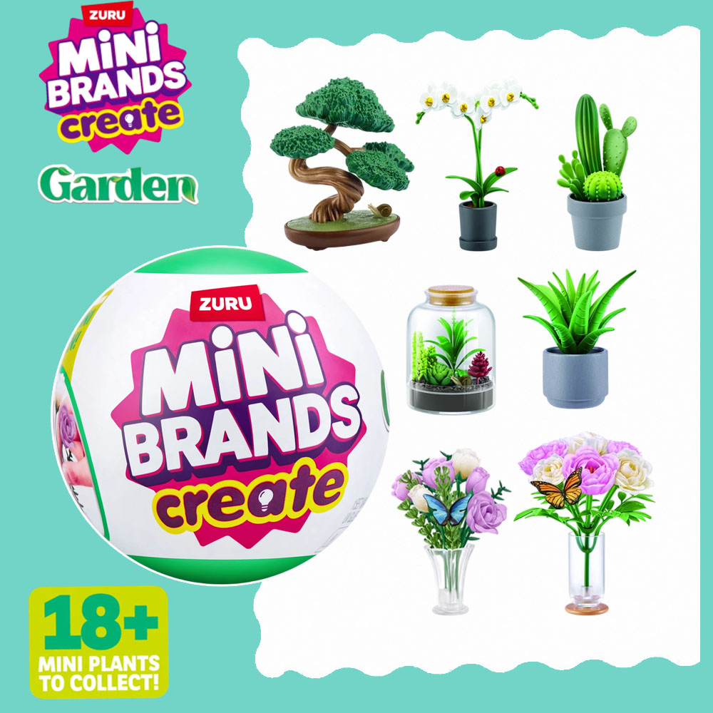 Succulent Set - Zuru Miniaturowy Zestaw Roślin do Ogrodu