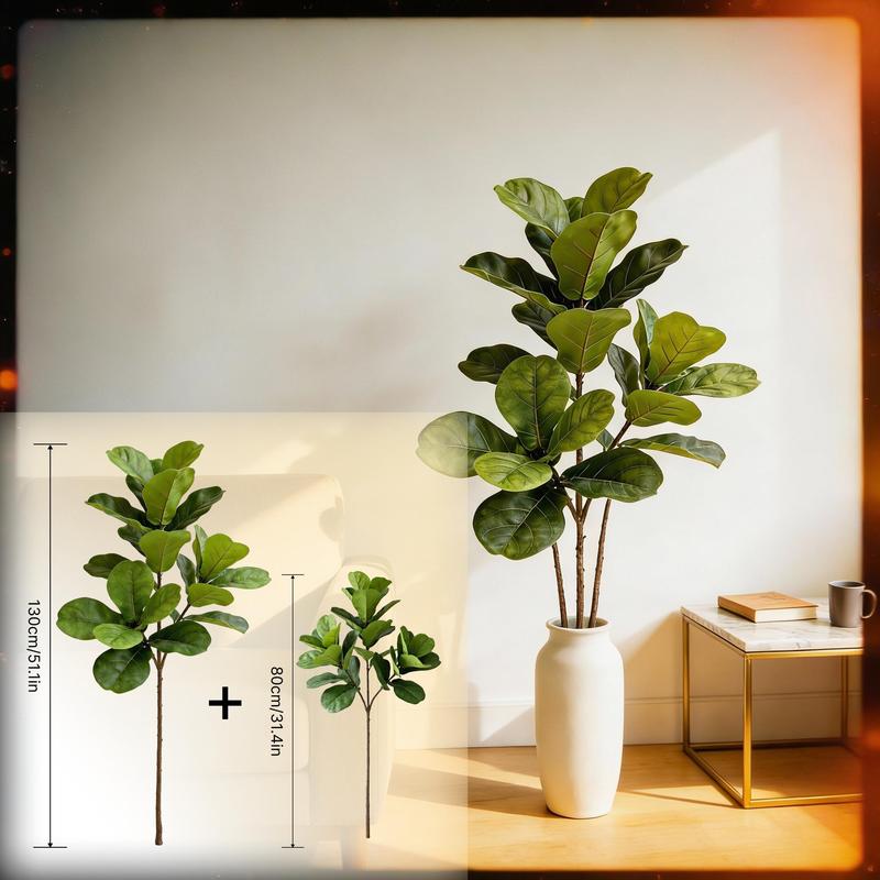 Duże sztuczne drzewo figowego  – Fiddle Leaf Fig recenzja i cena