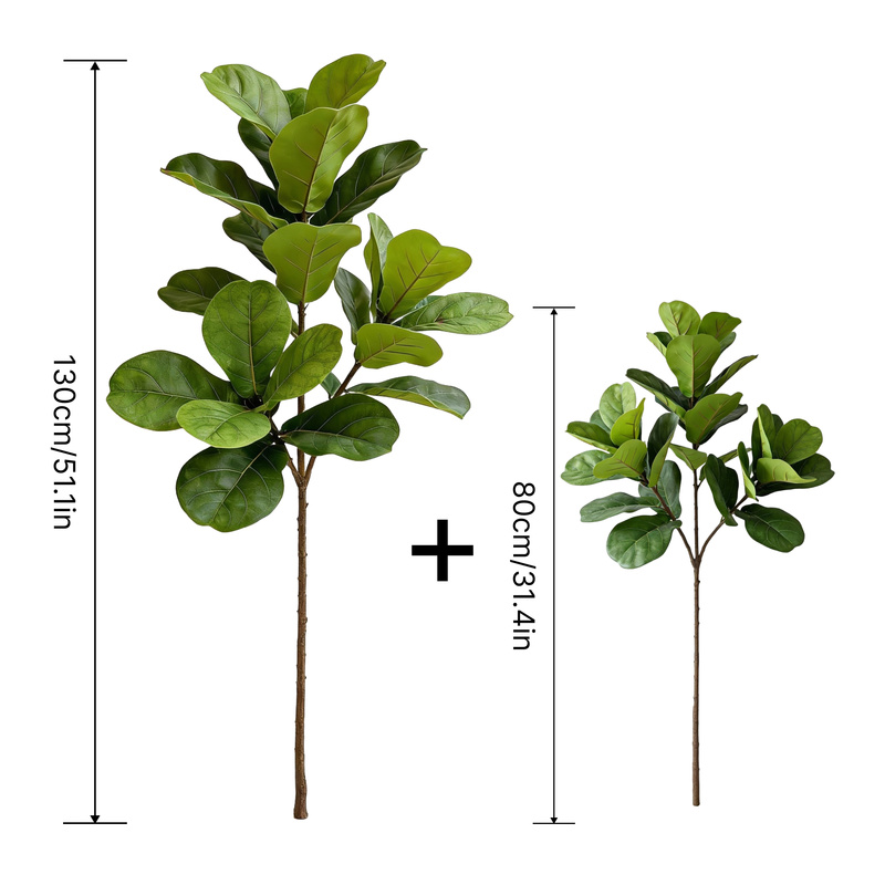 Duże sztuczne drzewo figowego  – Fiddle Leaf Fig recenzja i cena