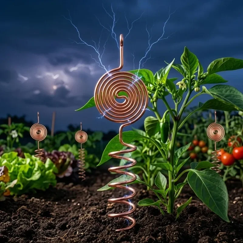 Elektrokultura – miedziane pod – Plant Support Stake recenzja i cena