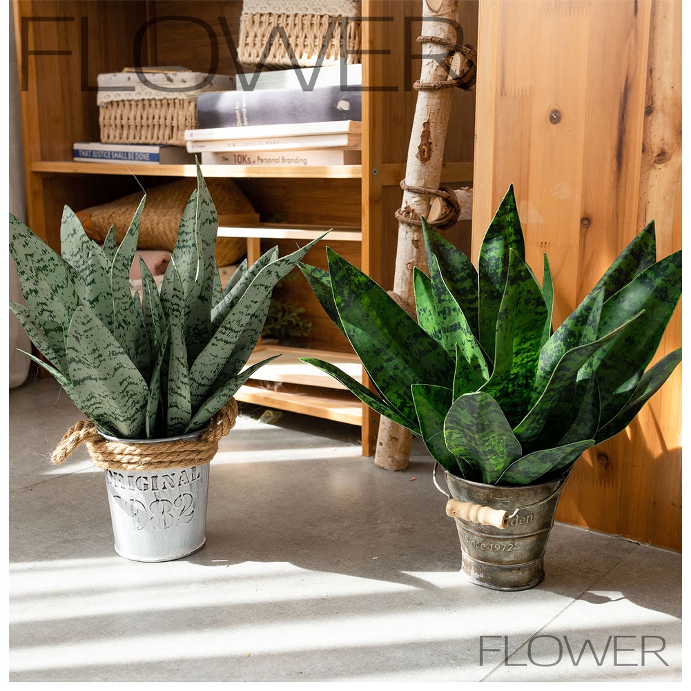 Sztuczna roślina w kształcie w – Snake Plant recenzja i cena
