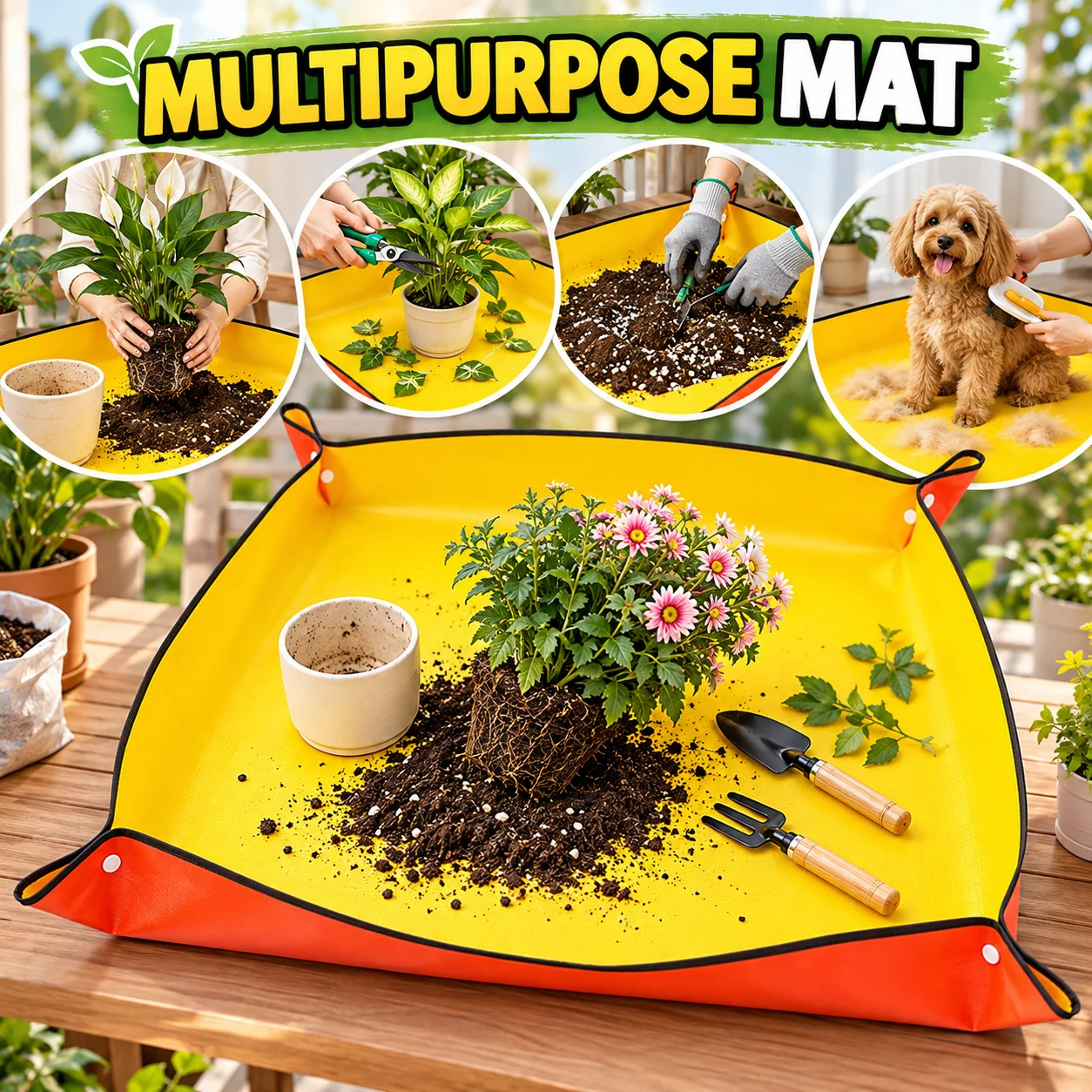 Wodoodporna mata do przesadzan – Repotting Mat recenzja i cena