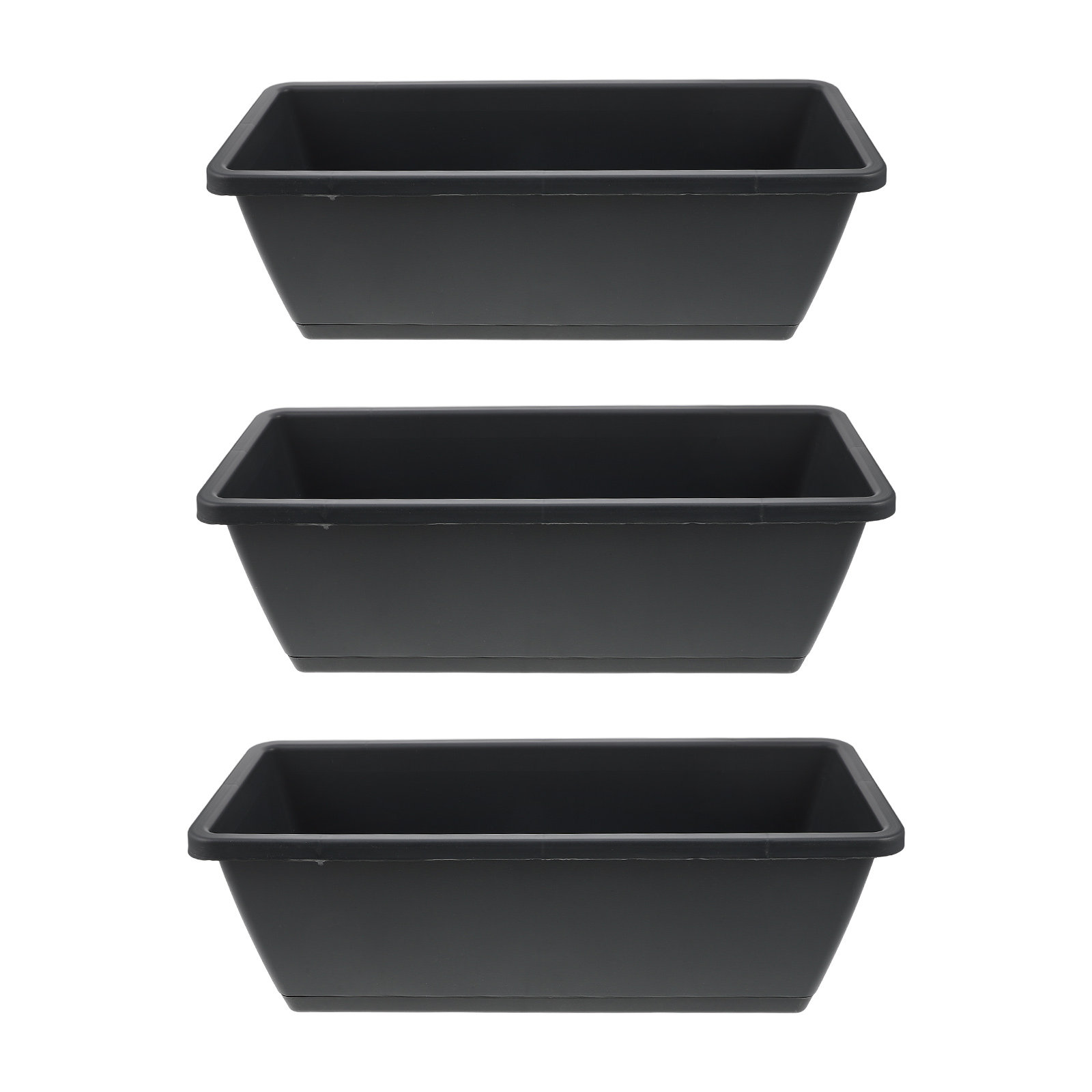 Zestaw 3 prostokątnych donic z – Succulent Set recenzja i cena