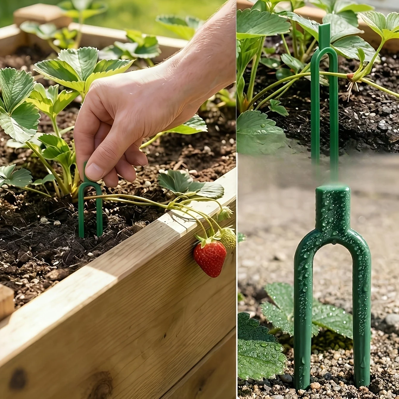 50 sztuk – plastikowe widełki  – Plant Support Stake recenzja i cena
